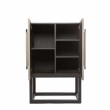 Arthaus Leather Armoire Dapple