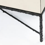 Arun Chest Bronze 2 Drawer Pumice Leather