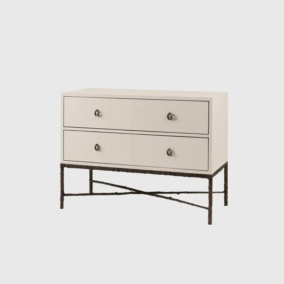 Arun Chest Bronze Dorato Pumice Leather