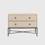 Arun Chest Bronze Dorato Pumice Leather