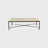 Arun Coffee Table Bronze Pumice Leather