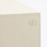 Arun Table Bronze 1 Drawer Pumice Leather