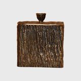 Arunya Square Canister Bronze Dorato
