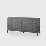 Astoria 6 Drawer Chest Graphite Grey by Eccotrading Design London