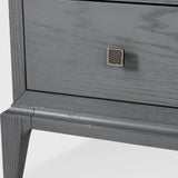 Astoria 6 Drawer Chest Graphite Grey by Eccotrading Design London