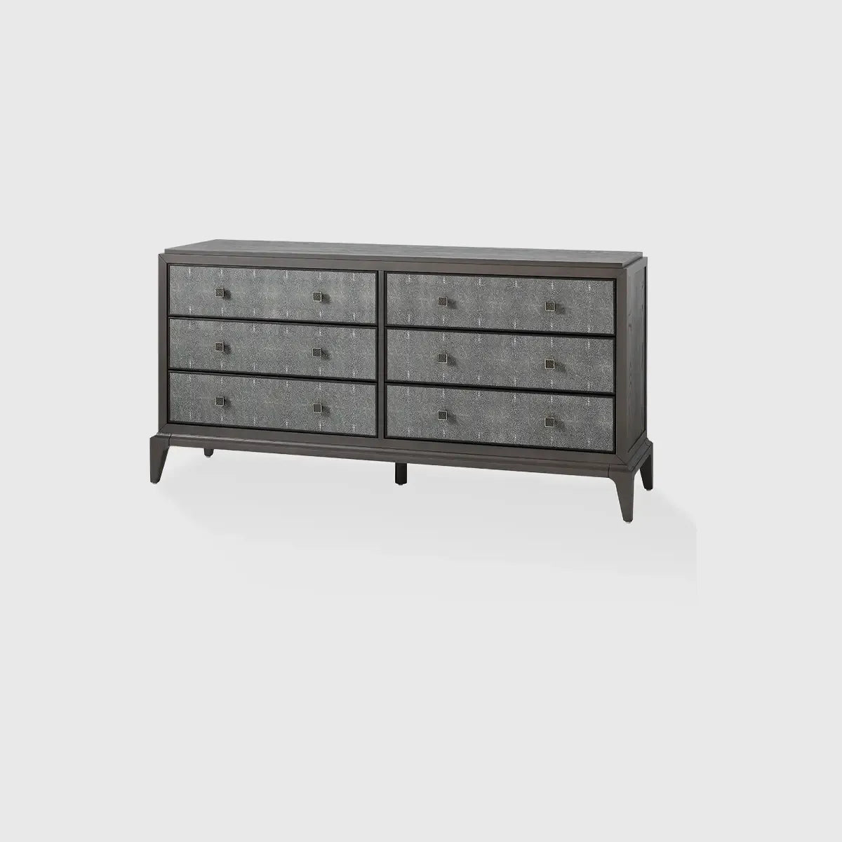 Astoria 6 Drawer Chest Macchiato and Shagreen