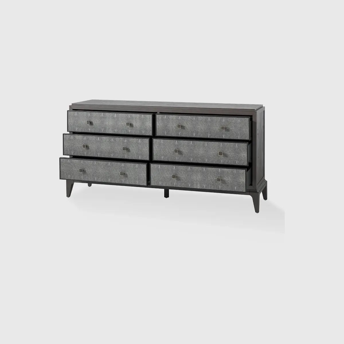 Astoria 6 Drawer Chest Macchiato and Shagreen