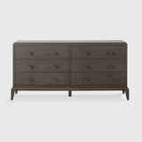 Astoria 6 Drawer Chest Macchiato by Eccotrading Design London