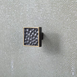 Astoria Cabinet in Graphite Grey with Shagreen Fronts