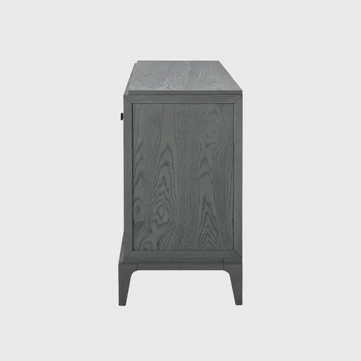 Astoria Cabinet in Graphite Grey with Shagreen Fronts