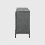 Astoria Cabinet in Graphite Grey with Shagreen Fronts