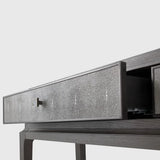Astoria Console in Macchiato with Shagreen