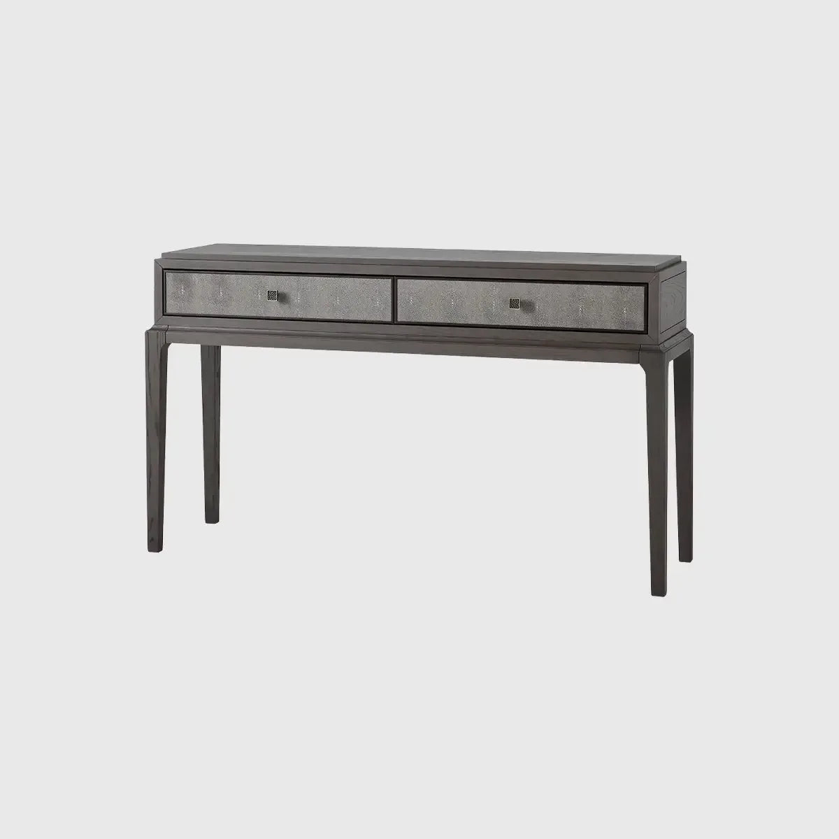 Astoria Console in Macchiato with Shagreen