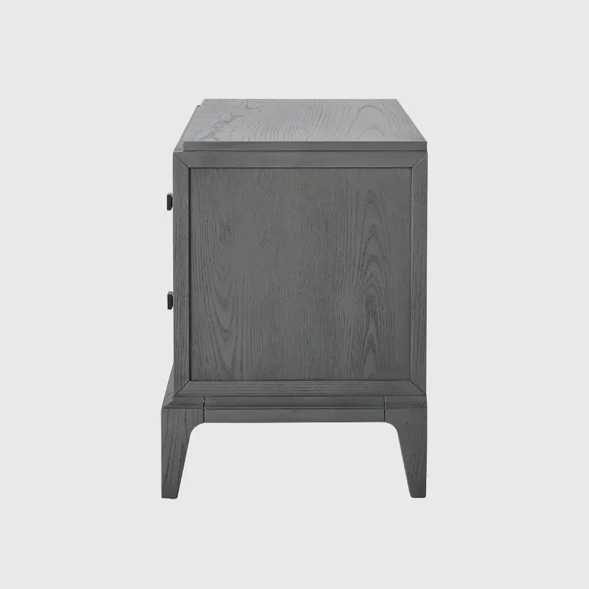 Astoria Nightstand Large Graphite Grey Shagreen