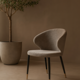 Bellroy Dining Chair - Giselle Charcoal