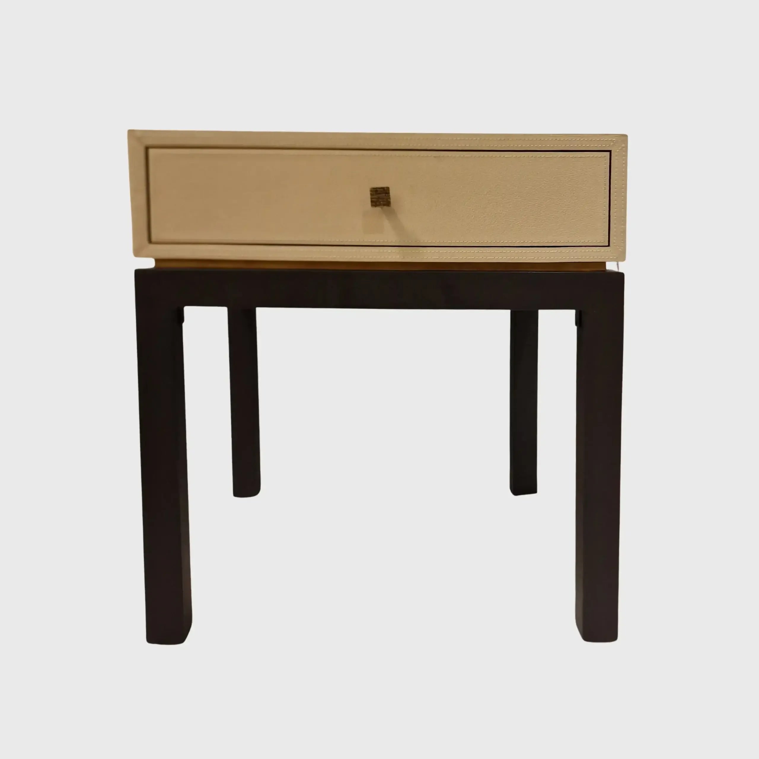 Barrington Bedside Pumice Leather