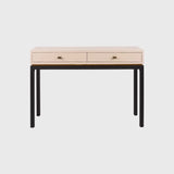 Barrington Console 2 Drawer Pumice Leather