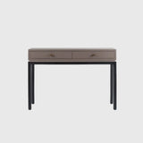 Barrington Console 2 Drawer Putty Leather