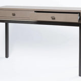 Barrington Console 2 Drawer Putty Leather