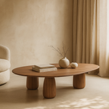 Basilca Coffee Table - Walnut