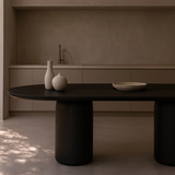 Basilca Dining Table 270 - Matte Black
