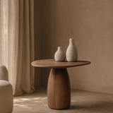 Basilca Side Table - Walnut