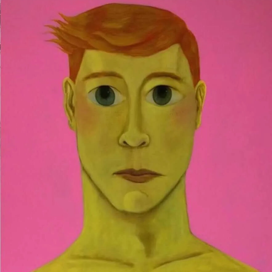 Beach Boy Abstract Painting