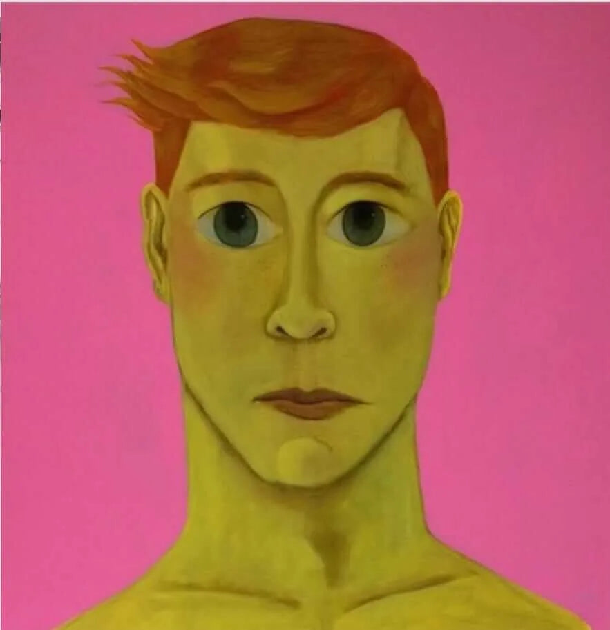 Beach Boy Abstract Painting