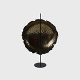 Broken Steel Large Round Black