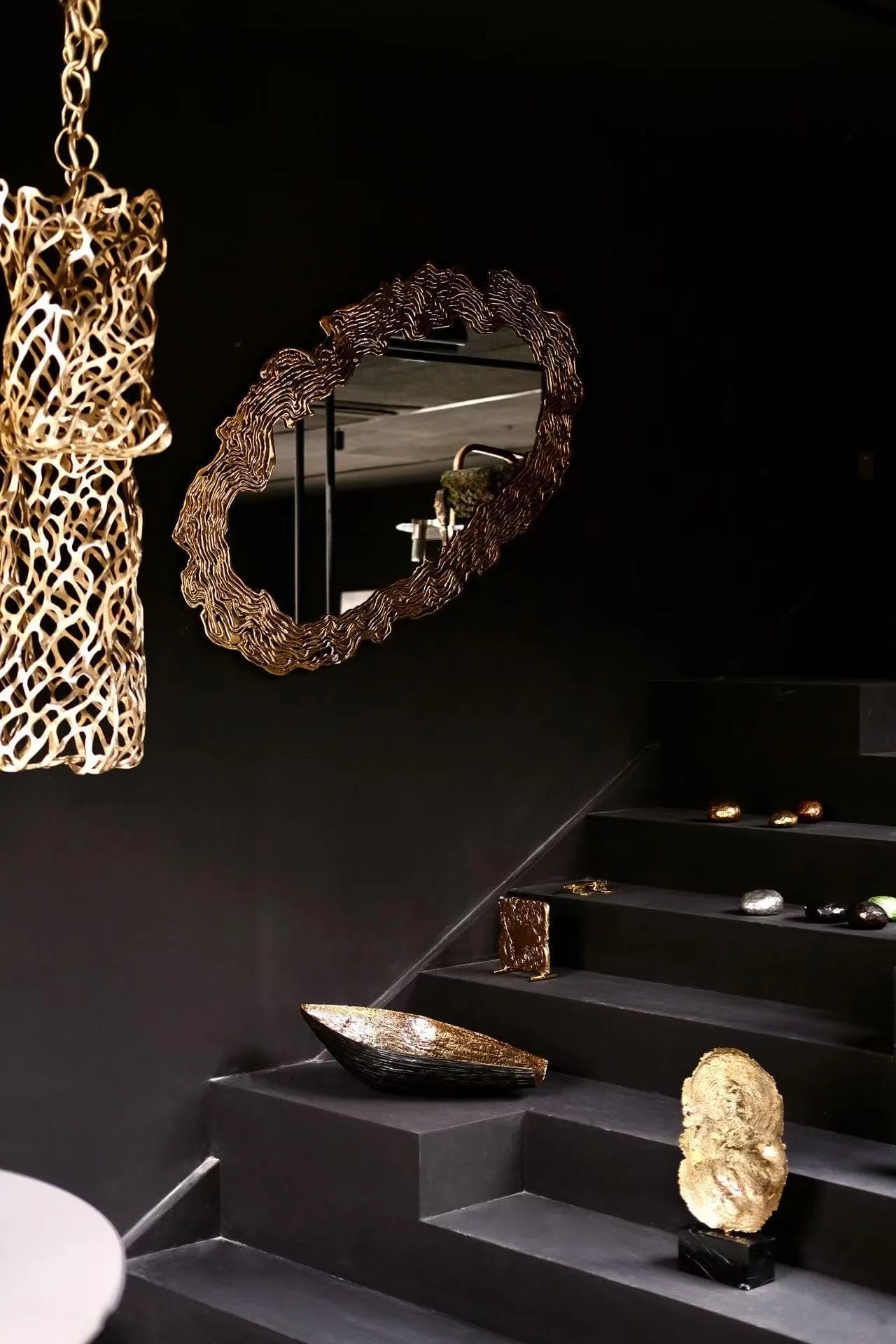 Bronze Banana Blossom Bowl