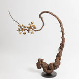 Bronze Blossom Sculpture