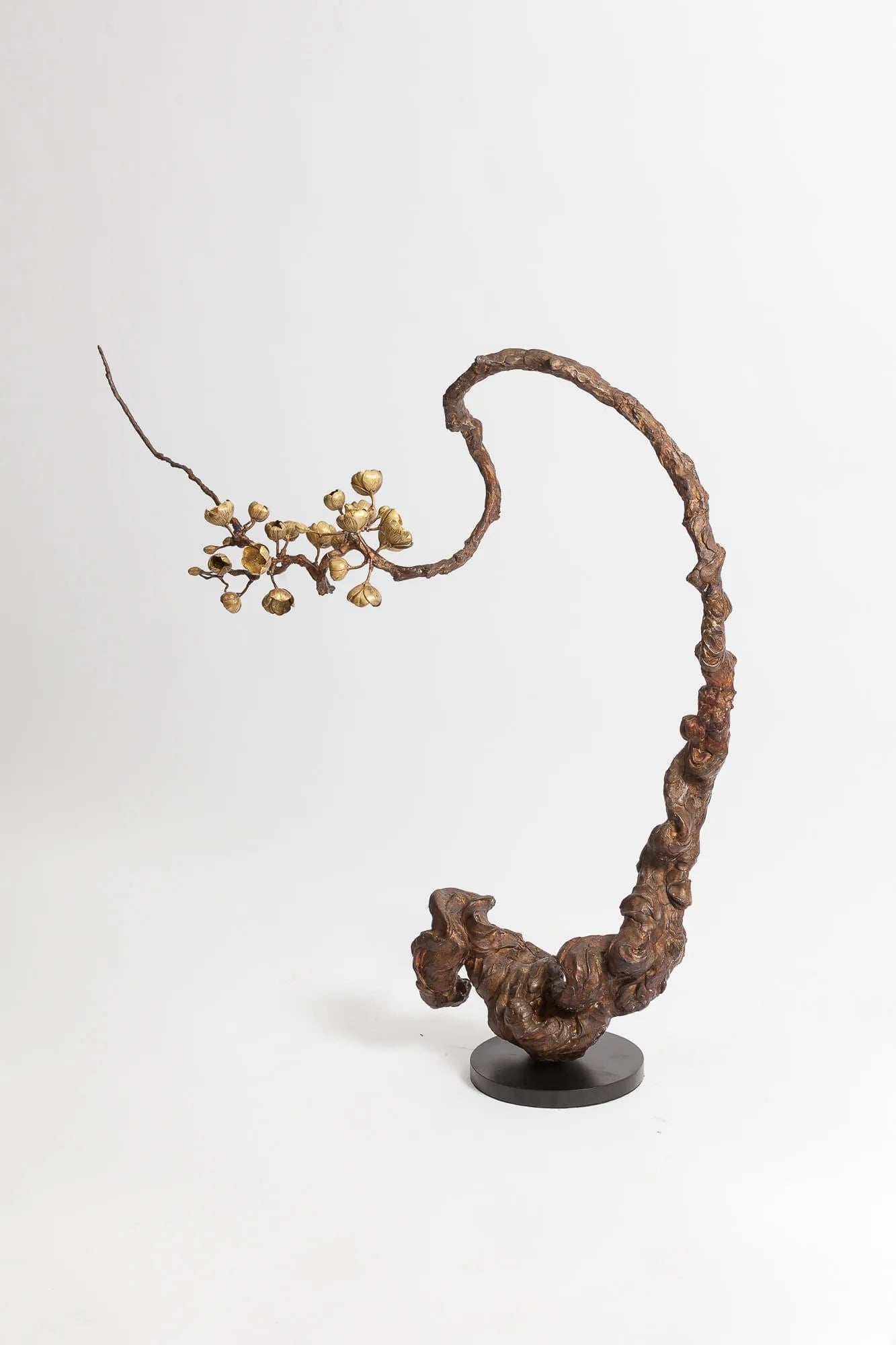 Bronze Blossom Sculpture