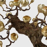 Bronze Blossom Table Sculpture
