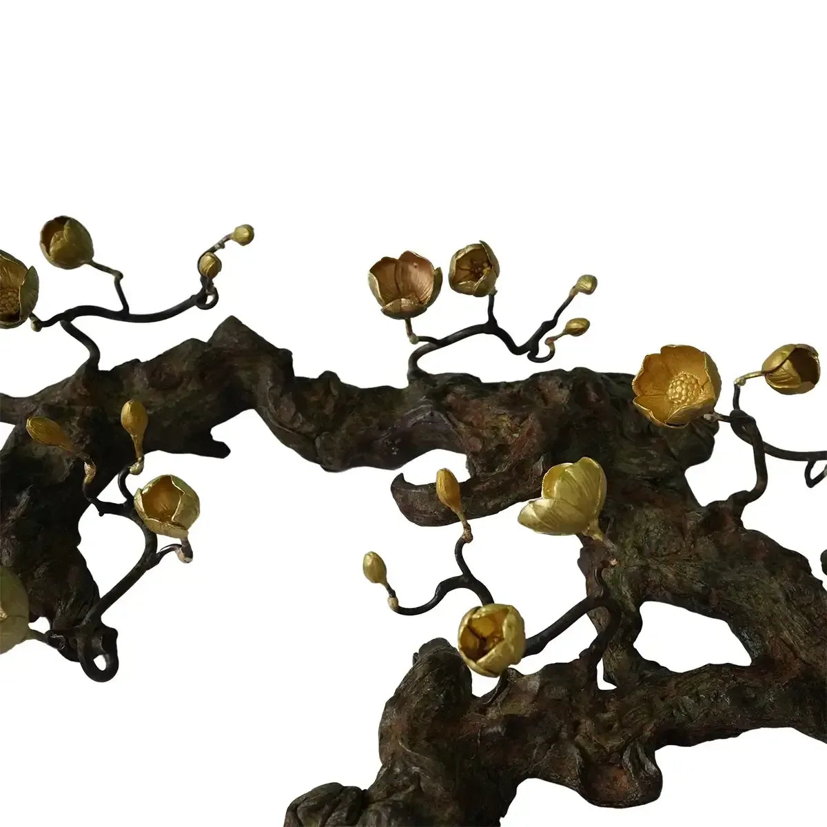 Bronze Blossom Wall Sculpture