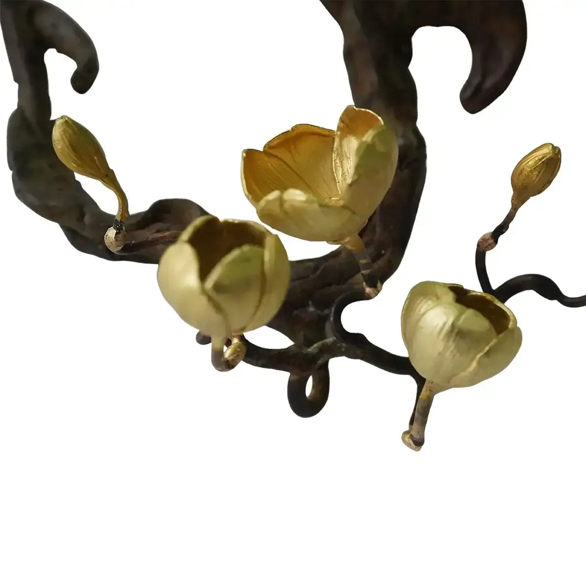Bronze Blossom Wall Sculpture