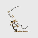 Bronze Blossom Waterfall Sculpture Left