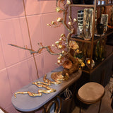 Bronze Blossom Waterfall Sculpture Right