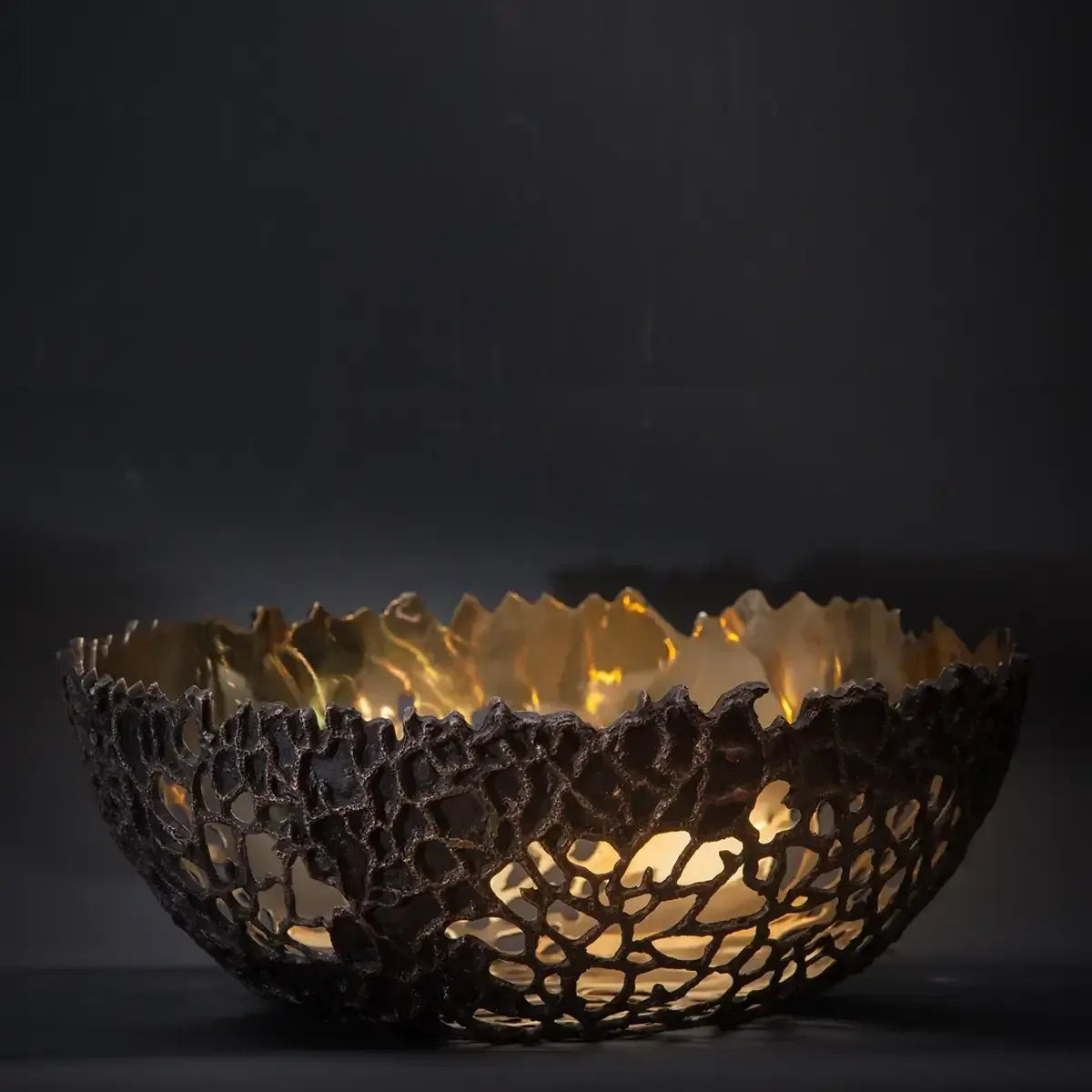 Bronze Coral Bowl