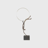 Bronze Figure Handstand