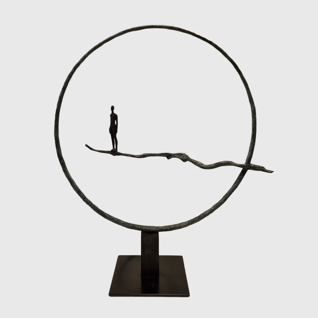 Bronze Figure On Branch Jarylo small