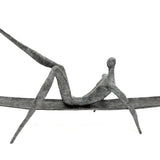 Bronze Figure Reclining