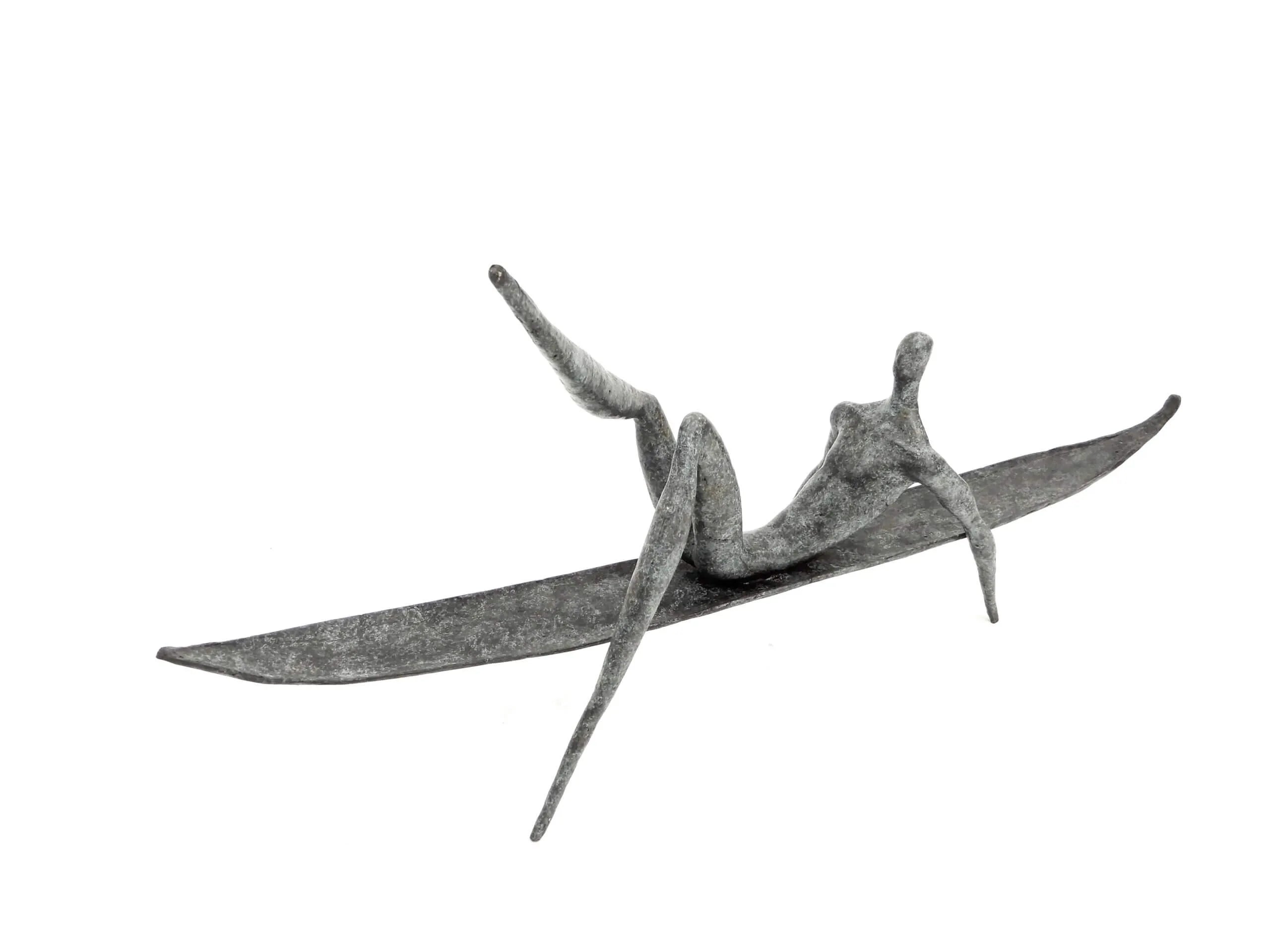Bronze Figure Reclining