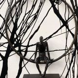 Bronze Figure The Observer