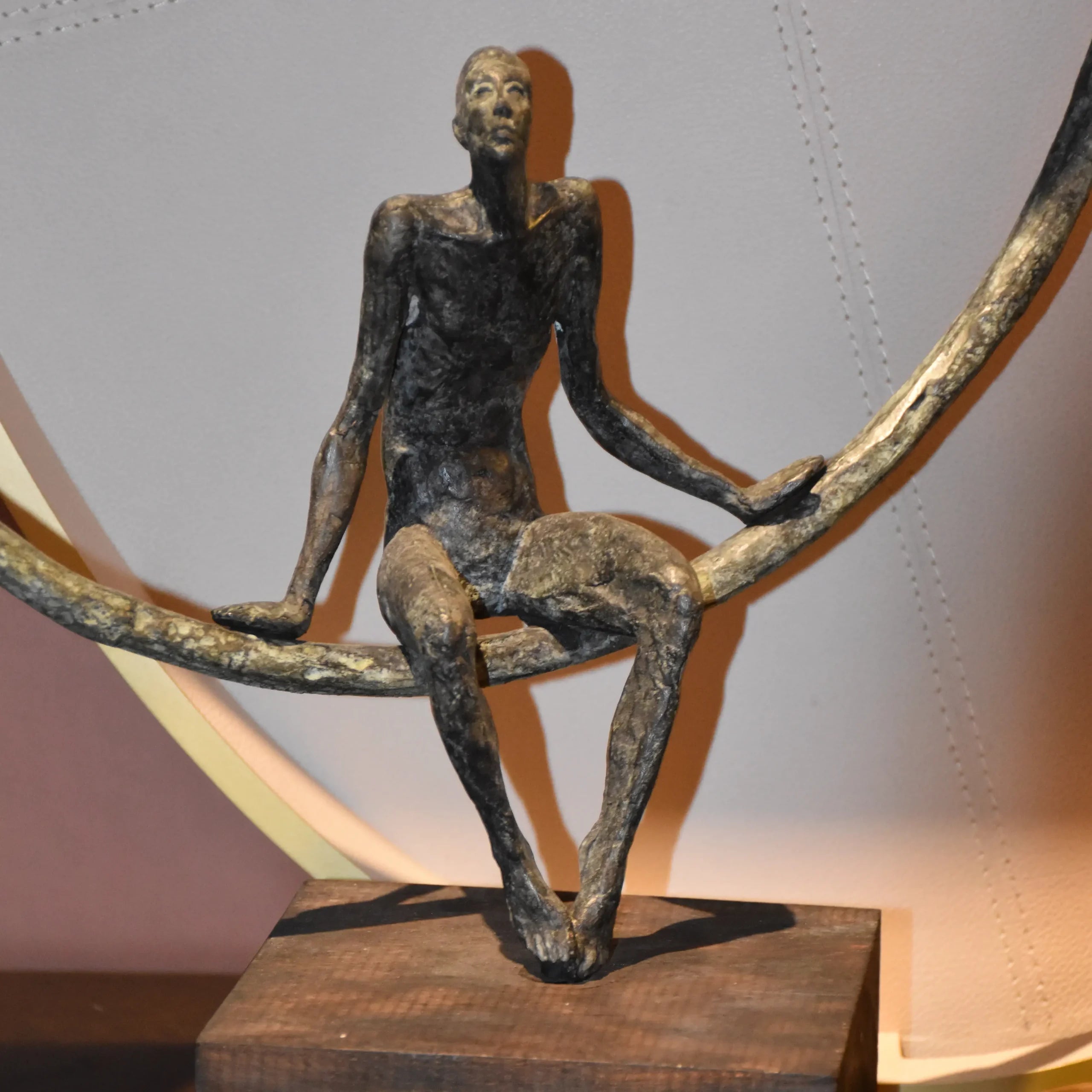 Bronze Figure The Observer
