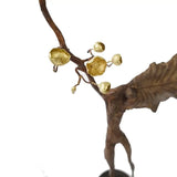Bronze Figure With Blossom