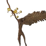 Bronze Figure With Blossom