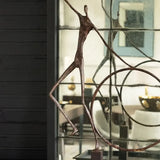 Bronze Figure with Hoop