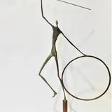 Bronze Figure with Hoop