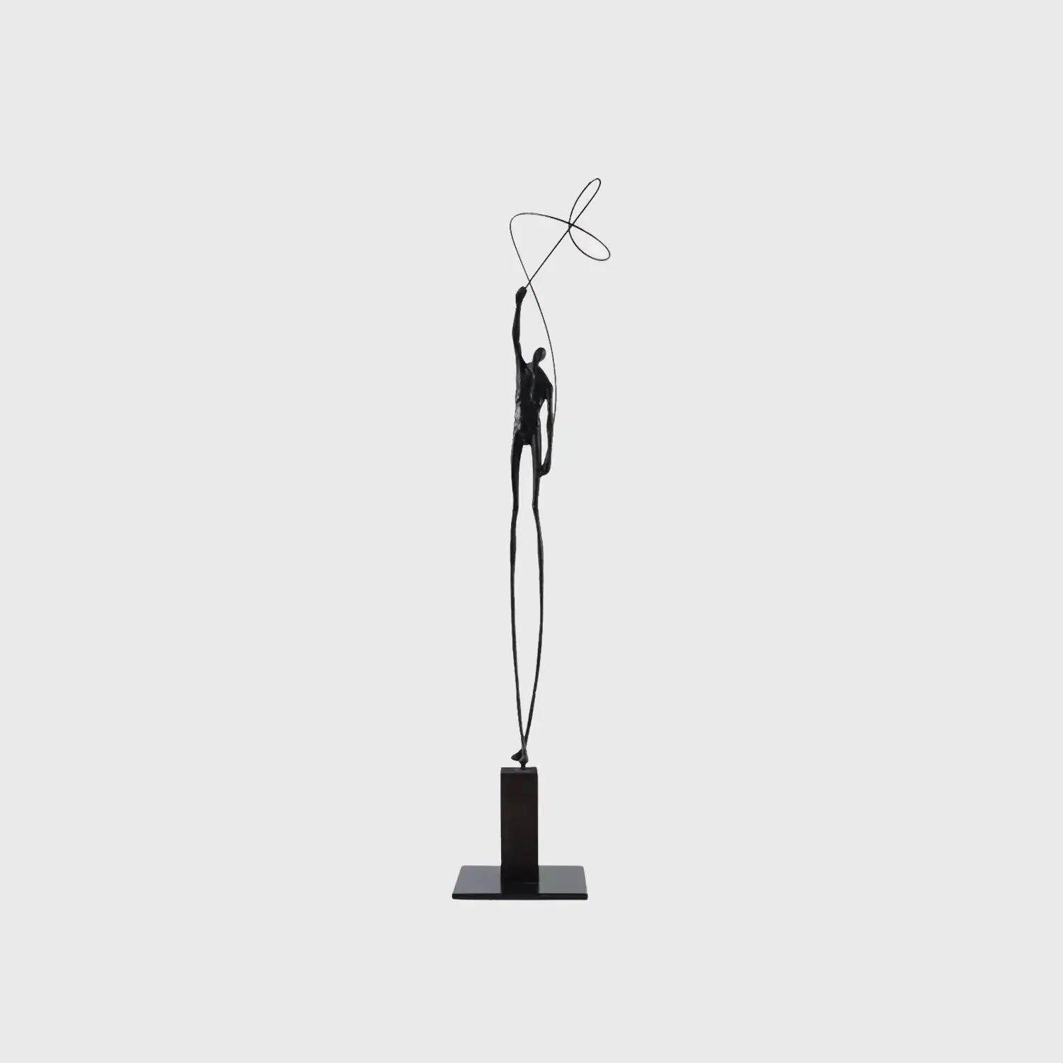 Bronze Figure with Infinity