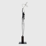 Bronze Figure with Infinity